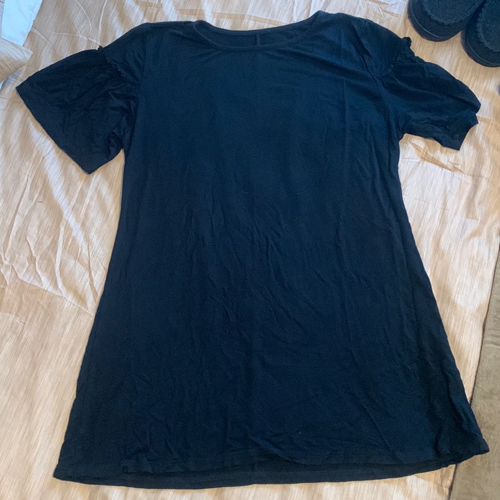 Tickled Teal tshirt blouse small